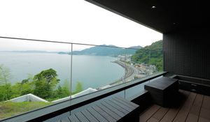 広がる景色のテラス