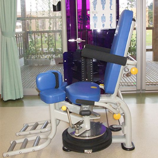 リハビリ用機器のある空間