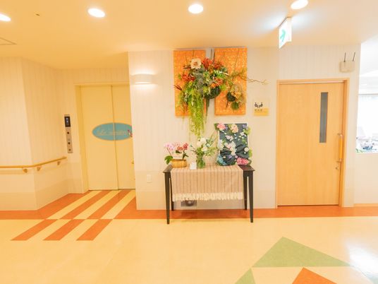 明るい廊下