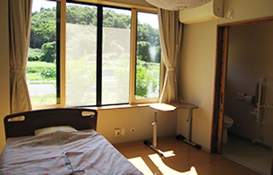 静かな個室の居室