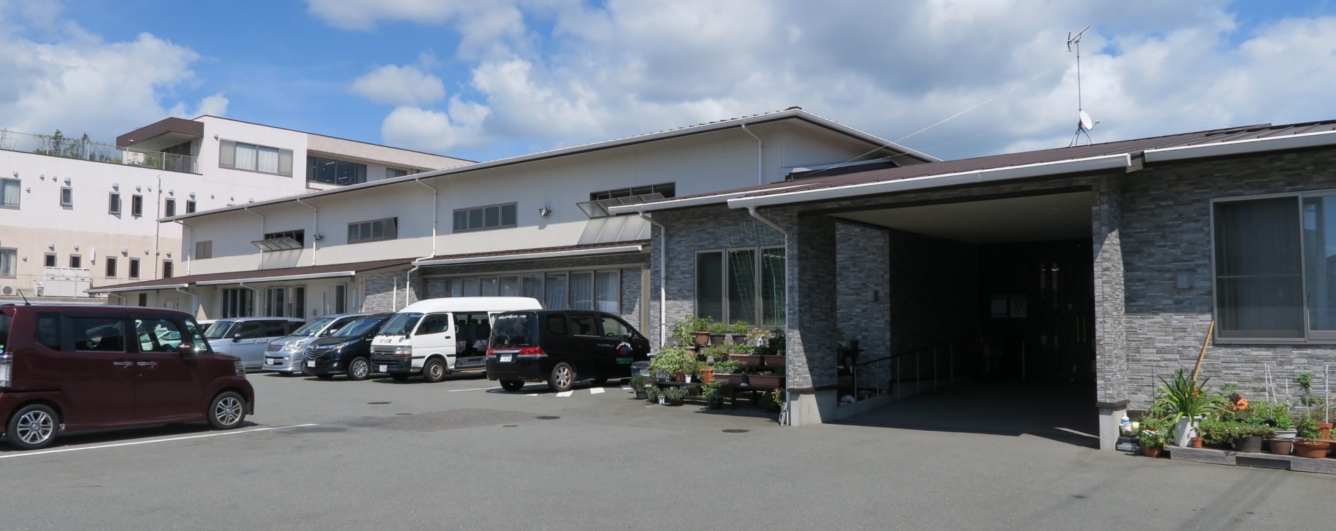 むべの里デイサービスセンターらららの外観