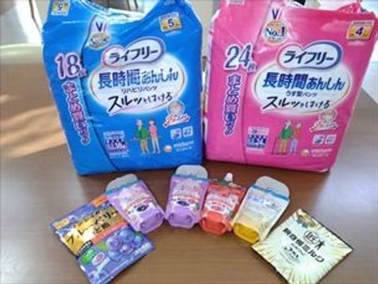 商品陳列の様子