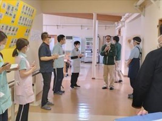 スタッフ研修の様子