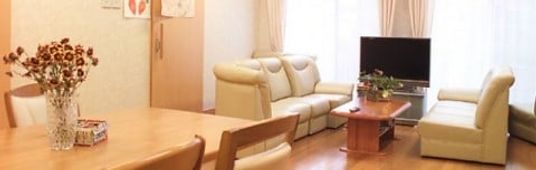 陽光が差し込む部屋