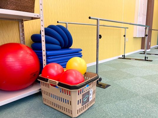 機能訓練室の器具  