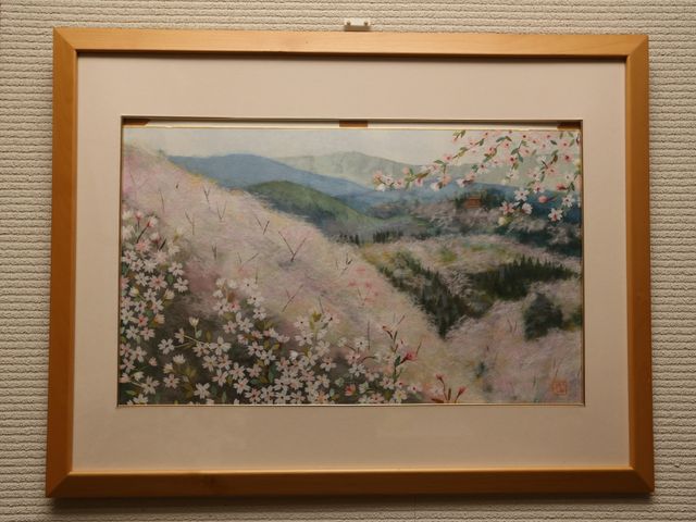 壁掛けの風景画