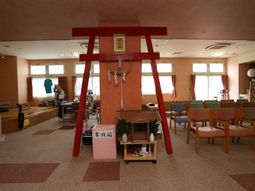 多機能スペースのある部屋