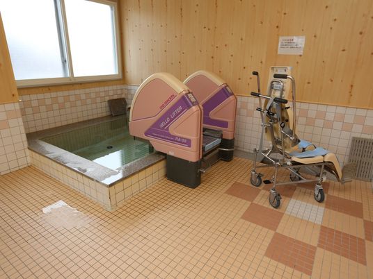 木目調の浴室設備