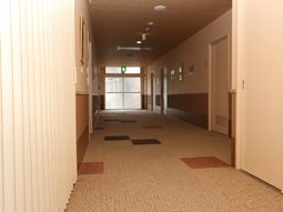 清潔な廊下の様子