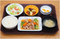 健康的な食事のトレイ