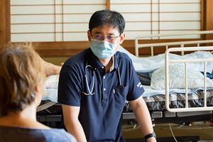 スタッフと利用者の対話