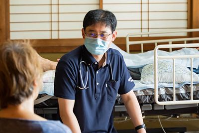 スタッフと利用者の対話