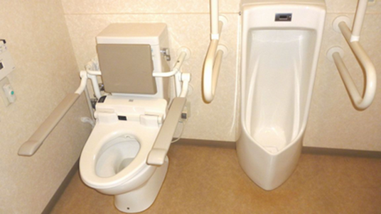 清潔なトイレ空間
