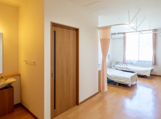 明るく広い居室