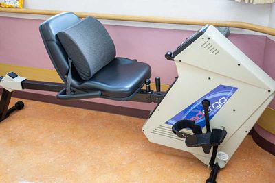 トレーニング機器の一角