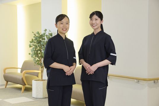 スタッフイメージの廊下