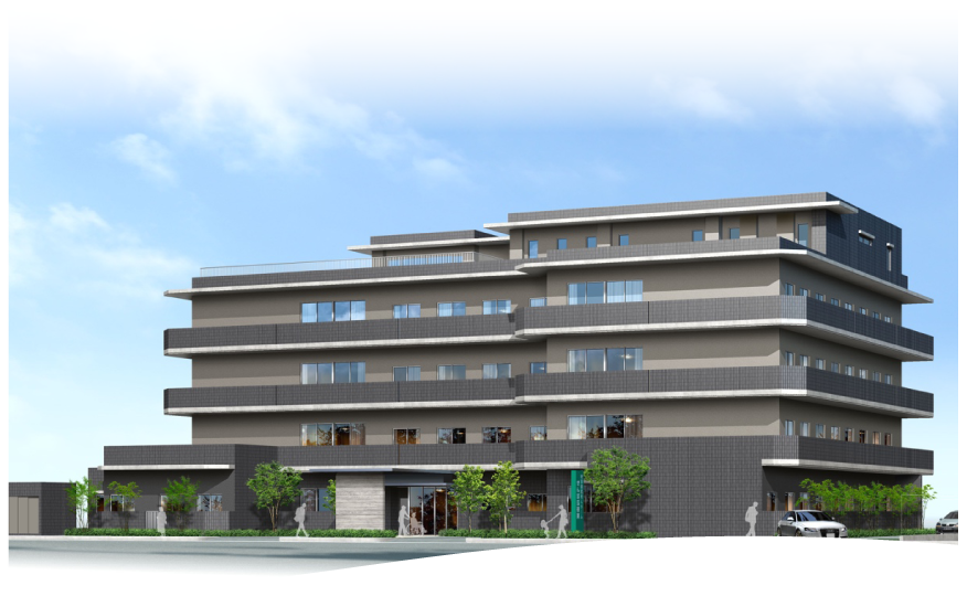 地域密着型特別養護老人ホームせんぽ瓜破東の外観