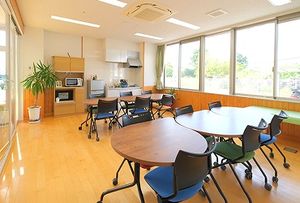 開放的な食堂