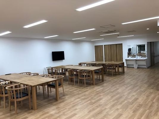 明るい食堂  