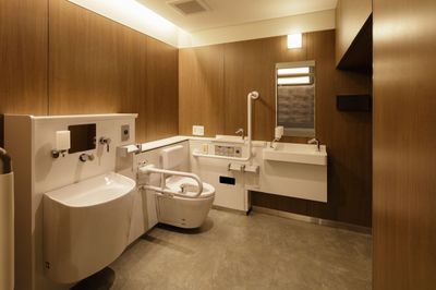 広々としたトイレ