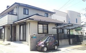 広々とした居住空間の外観