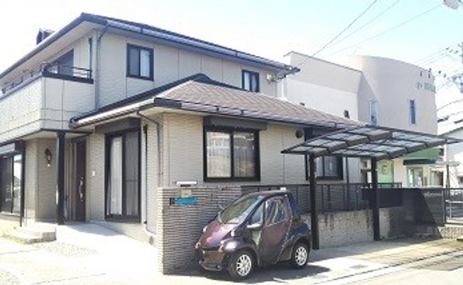 広々とした居住空間の外観