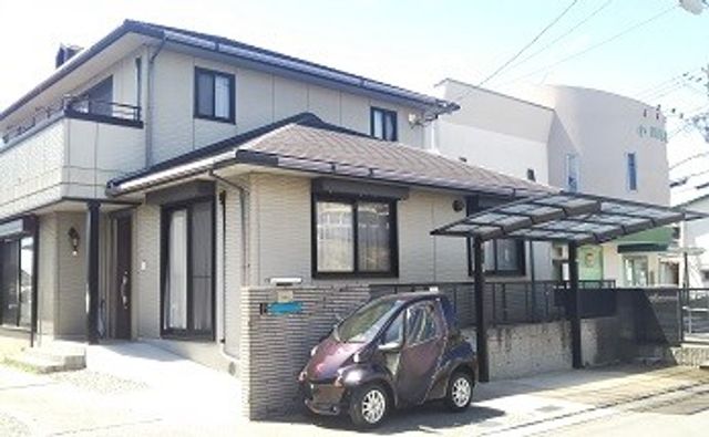 広々とした居住空間の外観