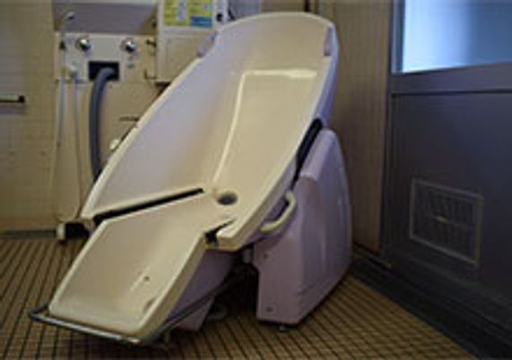 入浴用の機械浴室