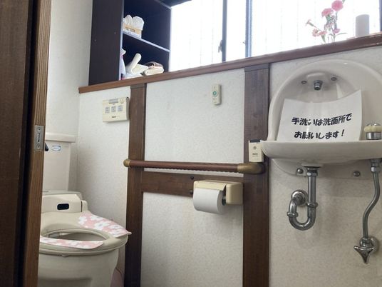 コンパクトなトイレ