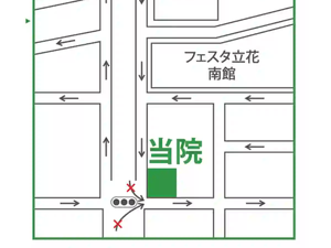 当院周辺の地図  