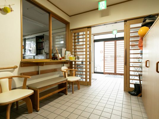広々としたエントランス