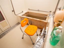 バリアフリー設計浴室