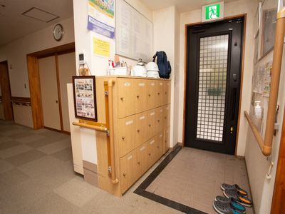 共有スペースの入り口