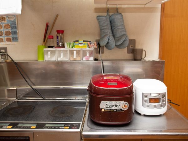 キッチンの調理器具