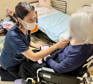 温かな交流の居室