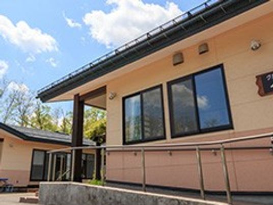 外観の建物正面  