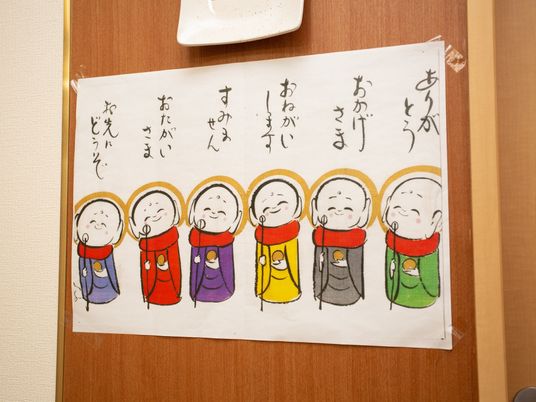 七福神のイラスト掲示物