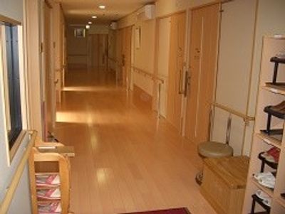 明るい廊下