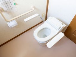 高機能な設備のトイレ