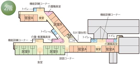 建物の間取り図