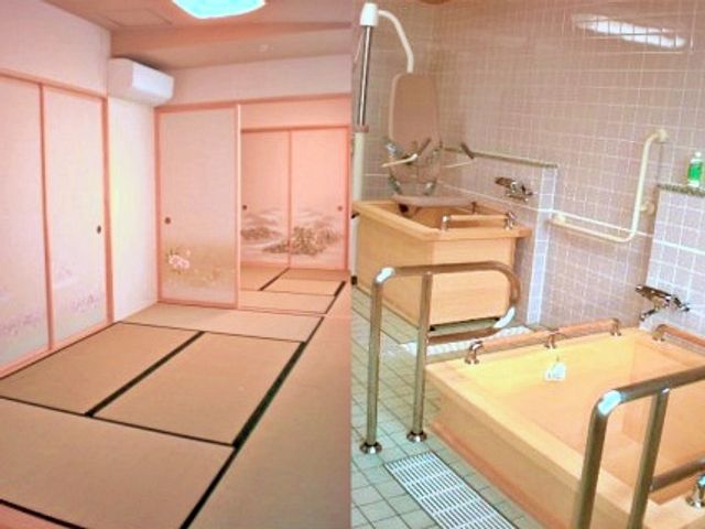 和室と浴室
