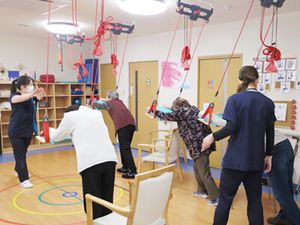 機能訓練中の様子