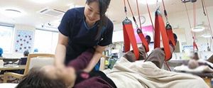 リハビリの様子の部屋