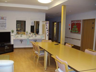 共用の快適食堂スペース