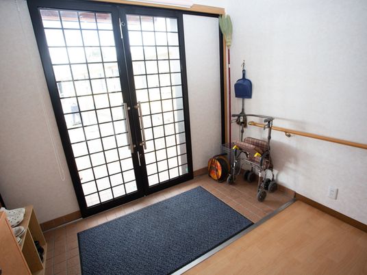 和室の入り口の様子