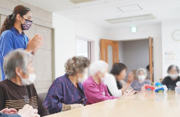 交流する人々の場所