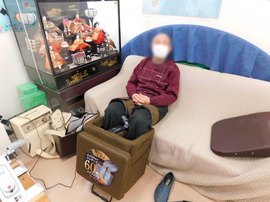 人が休憩する居室