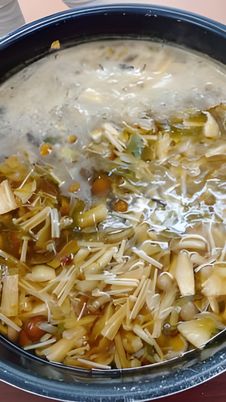 栄養豊富な食事の料理