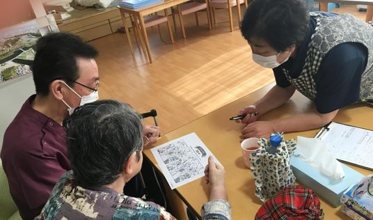 リビングでの交流