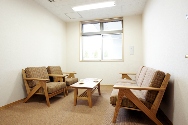 落ち着いた空間の居室